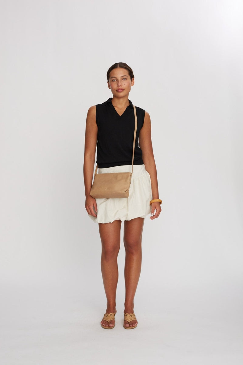 Vittoria shoulder bag Manilla Stone - ADAX - Tasker