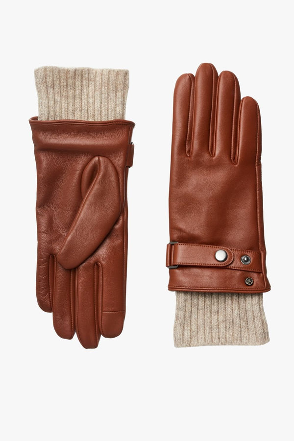 Glove Myra Cognac - ADAX - Handsker