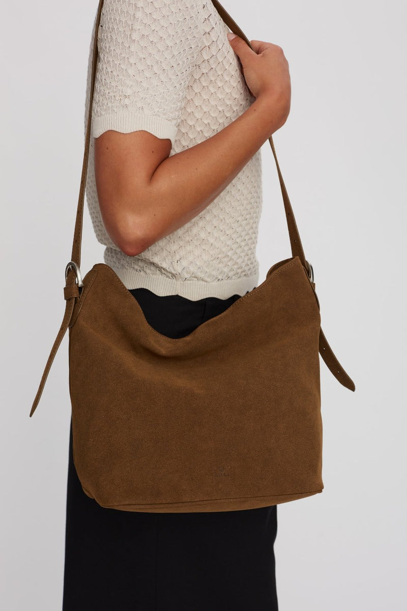 Hello I'm Vegan Triss Khaki - ADAX - Skuldertasker