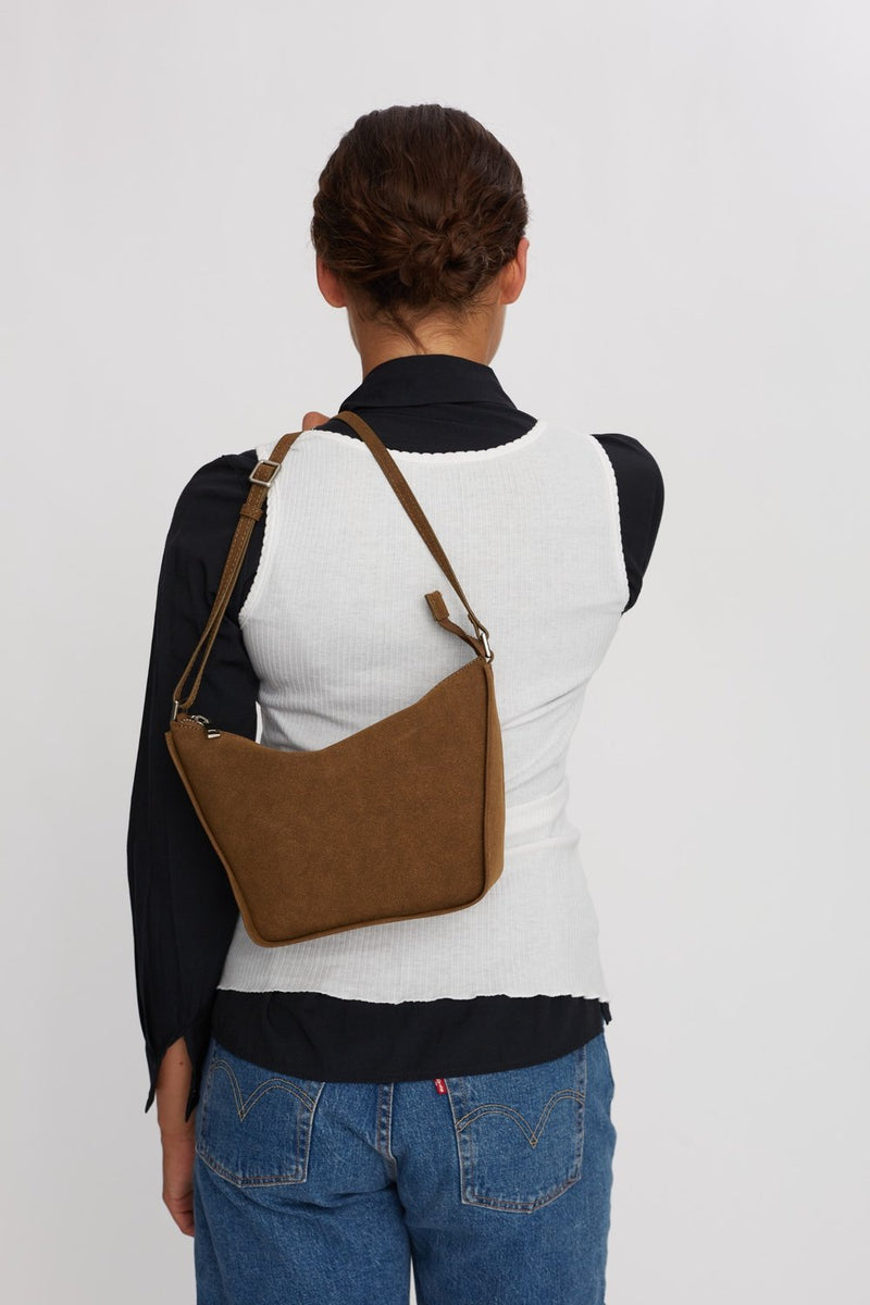 Hello I'm Vegan Maddie Khaki - ADAX - Crossbody