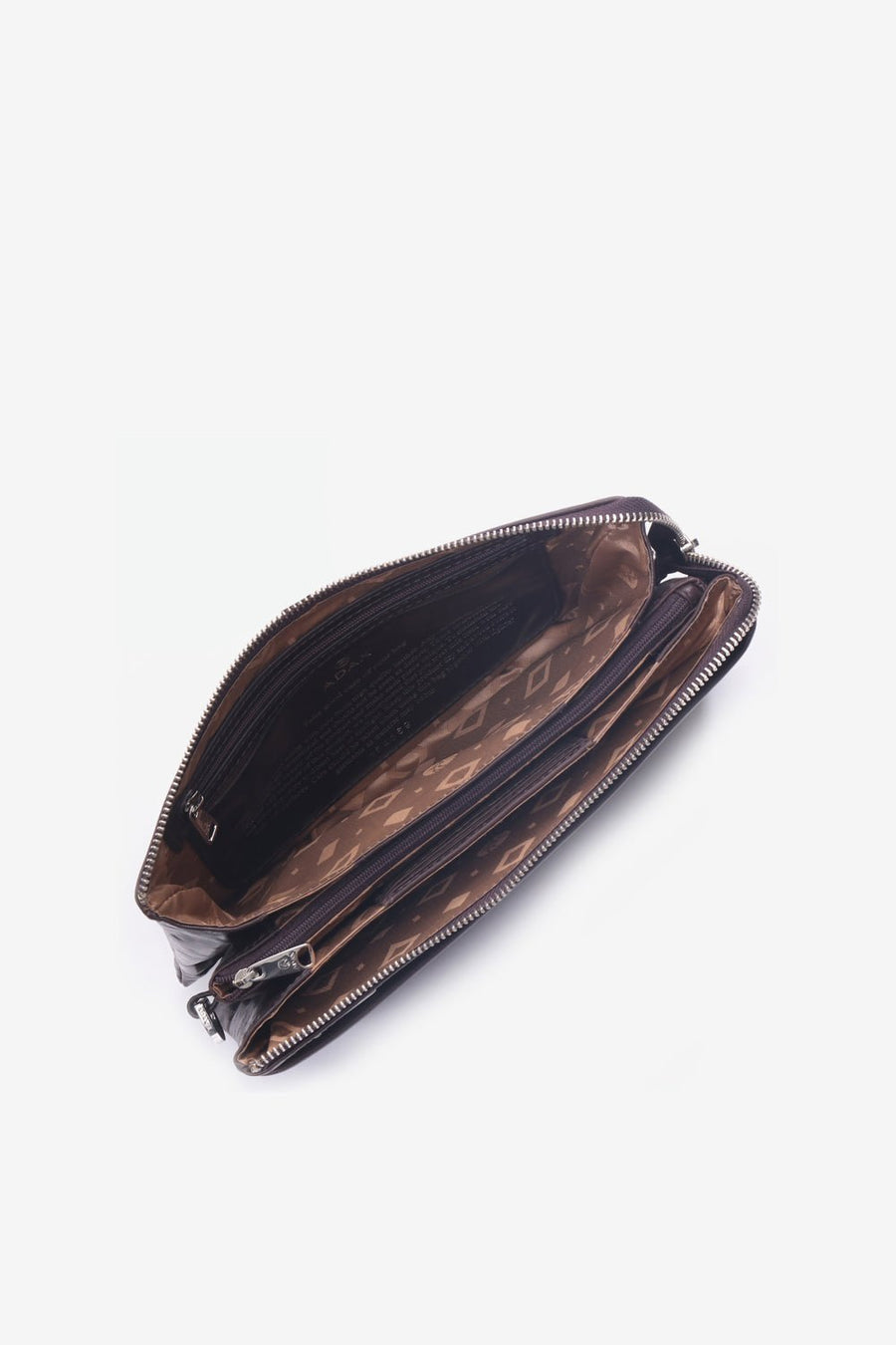 Salerno combi clutch Jasmina Dark brown - ADAX - Clutches