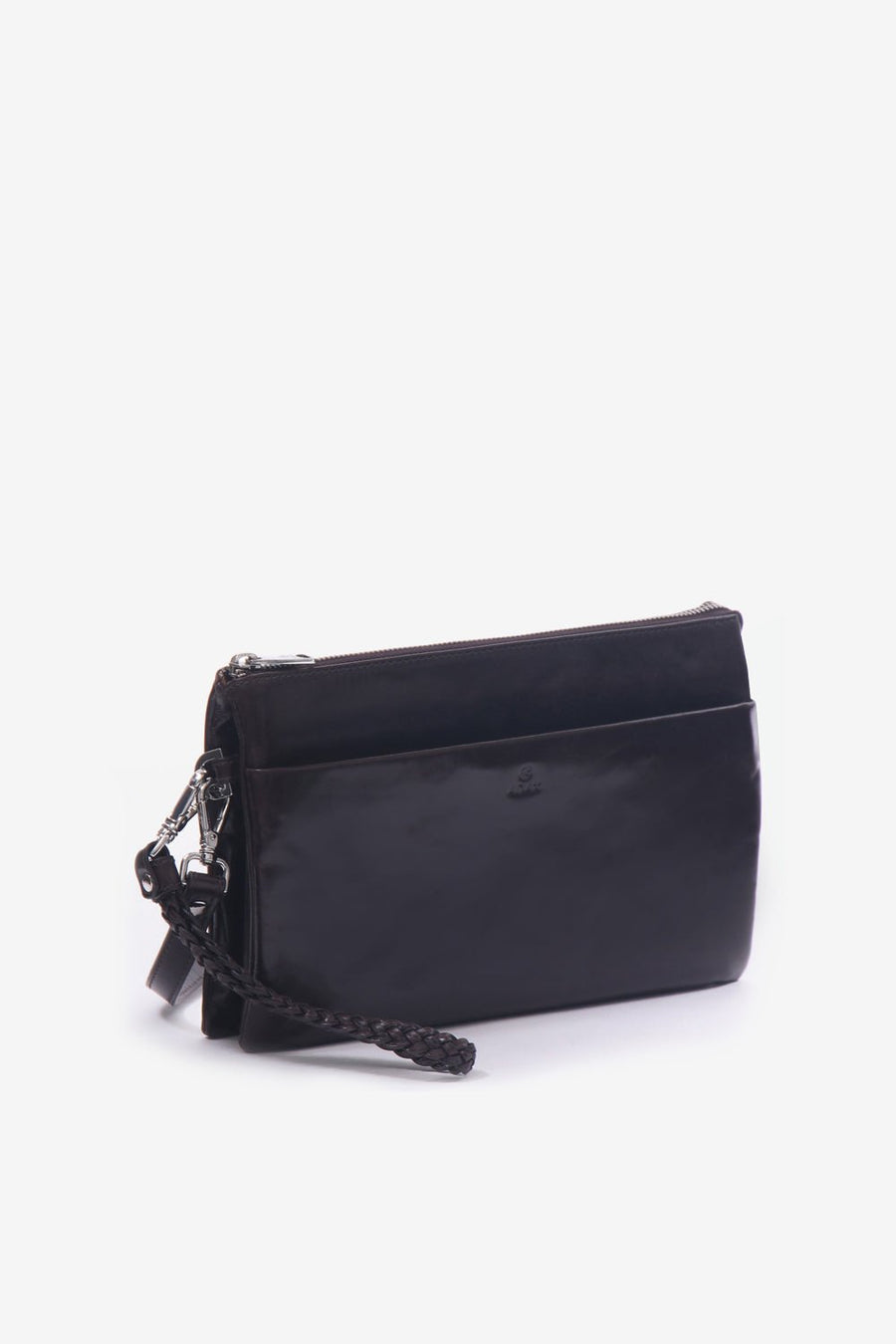 Salerno combi clutch Jasmina Dark brown - ADAX - Clutches