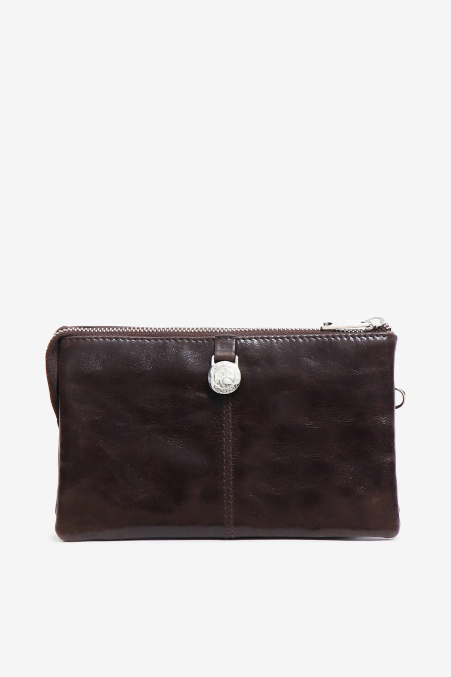 Salerno combi clutch Nellie Dark brown - ADAX - Clutches
