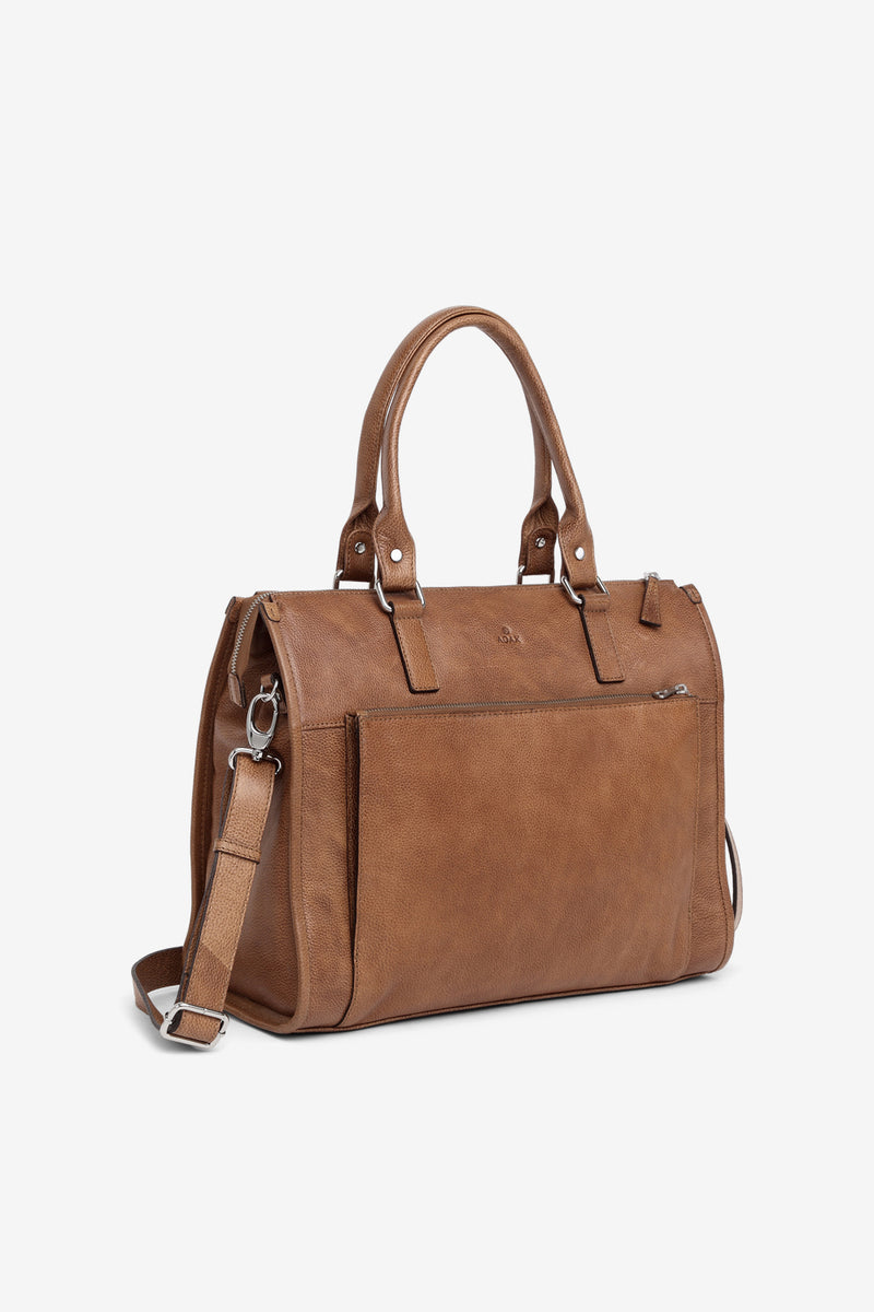 Napoli working bag Lulu 14¨ Cognac