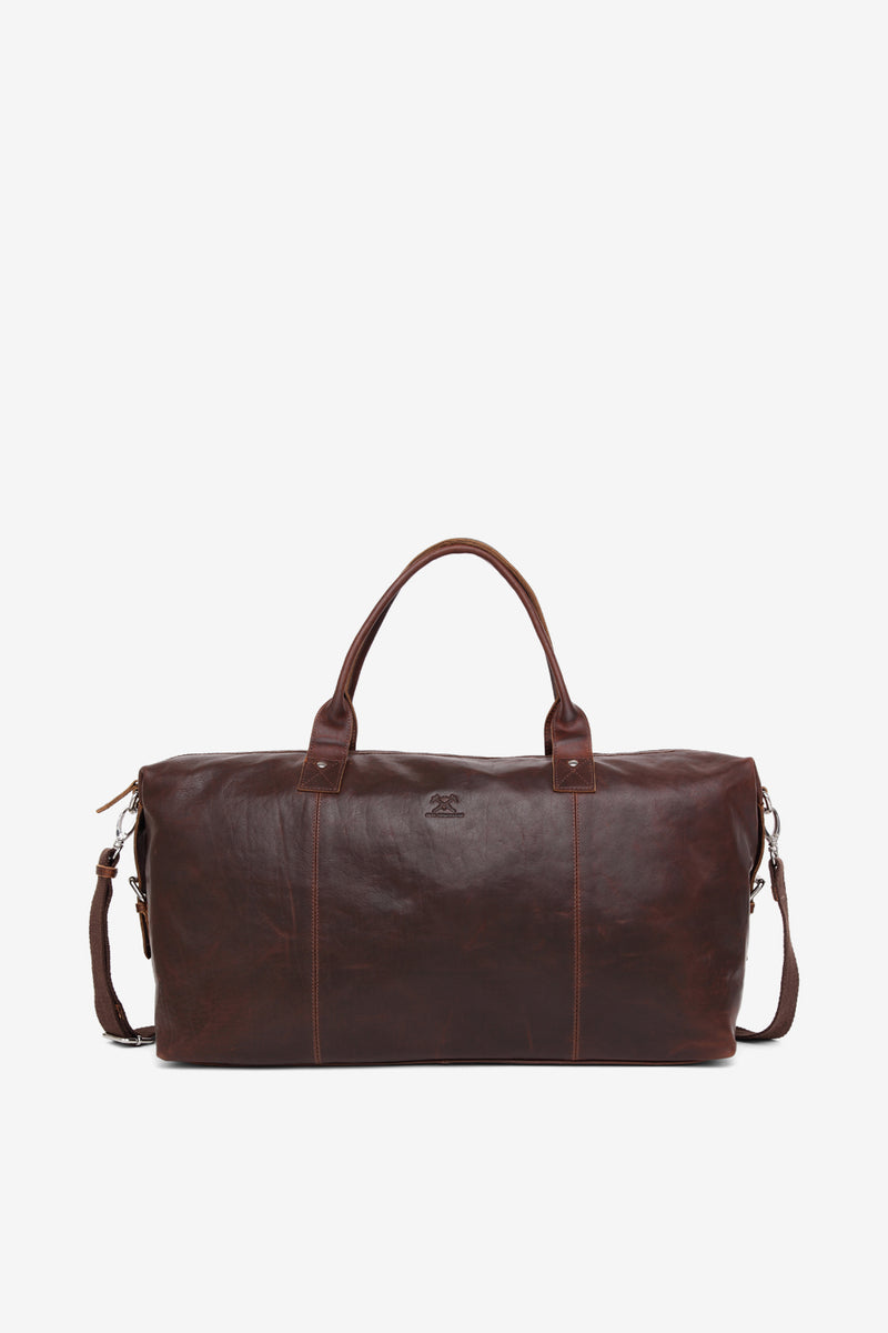 Catania weekend bag Lasse Dark brown