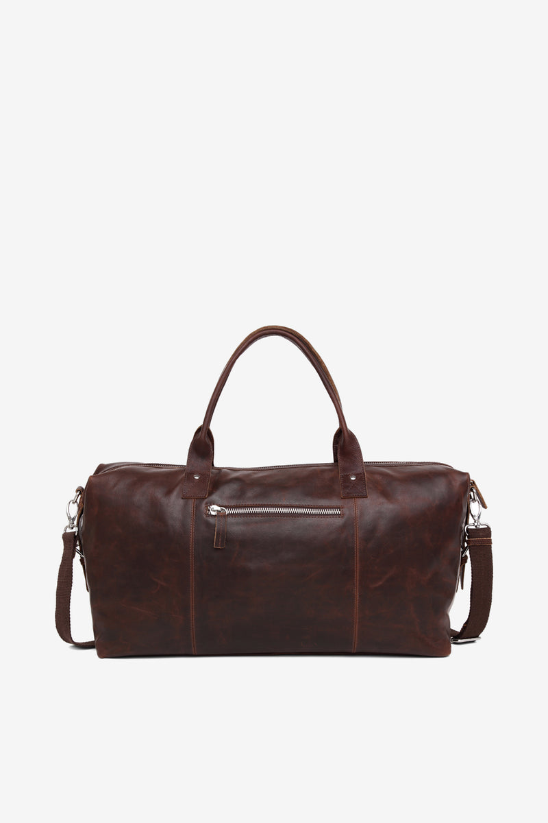 Catania weekend bag Lasse Dark brown