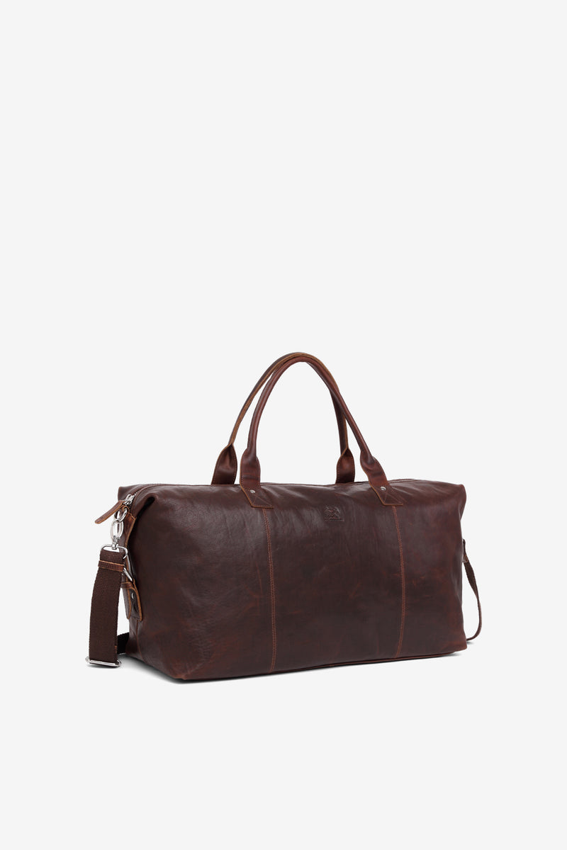 Catania weekend bag Lasse Dark brown