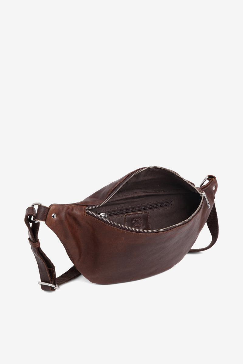 Catania bumbag Henrik Dark brown