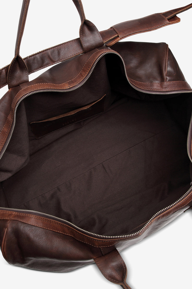 Catania weekend bag Krister Dark brown